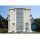 Modern Stone Curtain Wall with Excellent Thermal Insulation Customizable Shape and Color Dry hanging