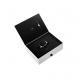 Custom OEM Watch Box Gift Packaging White Shell Black Inside Foam