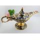 Shinny Gifts Fashion Home Design Golden Aladdin's Magic Lamp