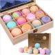 OEM Colorful Natural Sea Salt Bath Bombs Gift Box For SPA Stress Relief