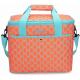 18L Large Soft Insulated Food Cooler Bags For Grocery Camping Orange Color