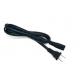AC 1.2m UL Power Cord 2Pin Medical Instrument Extension Cord