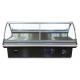 Stainless Steel Deli Display Fridge R22 Counter Food Display Cooler