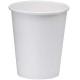 Hot / Cold Beverage Drinking Disposable Paper Cups 6oz For Water Juice Coffee Tea