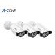 Night Vision Security Camera 5MP , Commercial Ip Cctv Bullet Camera  White Case