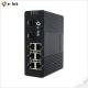 Industrial 6 Ports 10 / 100Base-T + 2 Ports 100BASE-FX Ethernet Switch
