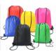 Fashionable 210D Polyester Drawstring Bag Durable For Sports / Gym