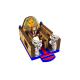 Egyptian Mummy Pharaohs Themed Inflatable Jump House Without Roof 4.5x7x4m