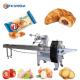 Horizontal Bun and Pastry Pies Packaging Machine with Automatic Pillow Type Design