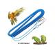 Coiled Parrot Safe Rope Prevent Bird Accidental Flying Expanding 20 Meter