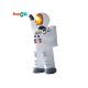4m 13ft Portable White Inflatable Astronaut Spaceman For Science Museum Decoration