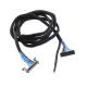 Low Voltage Differential Signaling JAE 30 Pin To Dupont 2.0 Ul1571 Cable , Lvds Cable 30 Pin