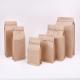 Customized Kraft Paper Stand up Zipper Pouch Coffee Bags with Valve