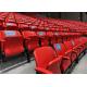 Fire Retardant Football Stadium Seats Plastic With Automatically Folding Seat Base