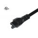 JT4 18AWG UL CUL Listed Notebook Power Cord , Mickey Mouse Power Lead