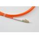 Multimode Fiber Optic Patch Cable Lc To Lc 2.0/3.0mm Corning G652D/G657A PVC/LSZH Jacket