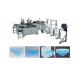 Full Auto Disposable Mask Making Machine High Production Efficiency
