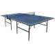 Blue Top Portable Table Tennis Table 2740*1525*760 Size With Multiple Density Fiberboard