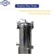 Flange Connect Side Inlet Bag Filter Industrial water treatment Stainless steel material 2# 4# Multi Bag Filter Housing