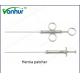 Acceptable OEM Steel Laparoscopic Closure Manipulator Hernia Patcher for Country Markets