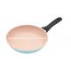 Cookware aluminum nonstick frying pan with induction bottom 16cm high quality fry pan with long bakelit handle