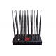 16 Band Lojack 173MHz Cell Signal Jammer Heat Sink Case Multi Purpose