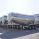 Powder Transport Aluminium Horizontal 65m3 Cement Tanker Trailer