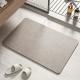 Highly Absorbent Diatomaceous Earth Bath Mat in CLASSIC Design Style for