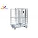 Foldable Carry Trolley Cart Roll Container Trolley Easy To Handle With Trundles