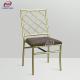 XYM Comfort Gold Metal Chiavari Event Center Chairs For Wedding Party