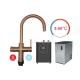 Rose Gold 5 in 1 Kitchen Hot Water Cold Mixer Filtration Taps Perfect for Any Kitchen