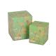 Durable Recyclable Custom Printed Candle Boxes Square 6×6×6cm Size