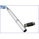 Smooth Hand Writing Pen 32GB Pendrives Stick Full Metal Separate Memory