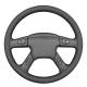 DIY High Quality Car Interior Accessories Auto Leather Suede Hand Sewing Steering Wheel Cover for Chevrolet Silverado Cruze