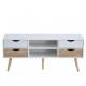 Modern MDF Wood Concise Modern TV Console Cabinet Furniture For Living Room