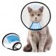 Adjustable Pet Training Collars White Comfy Dog Cat Cone Collar
