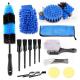 18 Pcs Auto Detailing Brushes Car Wash Brush Kit For Cleaning Auto Wheels