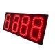 25mm Thick Gas Station LED Price Board Remote Control Led Price Display