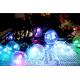 Multi Colored E26 E27 G40 Bulb String Lights Solar Outdoor Bulb Lights