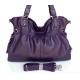 Wholesale Price New Real Leather Lady Purple Style Shoulder Bag Handbag #2724