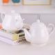 British Style Classic Design Tea Pot Decoration Ceramic Teapot for hotel home