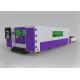 Double Table Cnc Laser Metal Cutting Machine , Automatic Laser Plate Cutting Machine