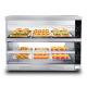 Electricity Powered Commercial 2 Layer Hot Food Display Warmer for Keeping Food Warm