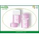 Cylinder Cardboard Cosmetic Packaging , High End Paper Lip Balm Containers