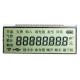 20 Pin Positive Reflective HTN LCD Display Customized Water Meter Display