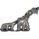 3.0L 2000 - 2005 Lexus GS300 IS300 Catalytic Converter With Exhaust Manifold