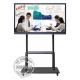 55 to 110 4K AG Glass Android 12.0 Dual System 20 Points Touch Screen Whiteboard with Camera and Microphone