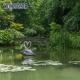 Forest Decoration Metal Water Fountain Sculpture Life Size Swan