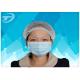 Customized Disposable surgical Non-woven 3 ply face mask tie on Anti Pollution