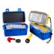 Standard Workplace First Aid Kit Supplies Yellow Waterproof Plastic Shockproof Foam